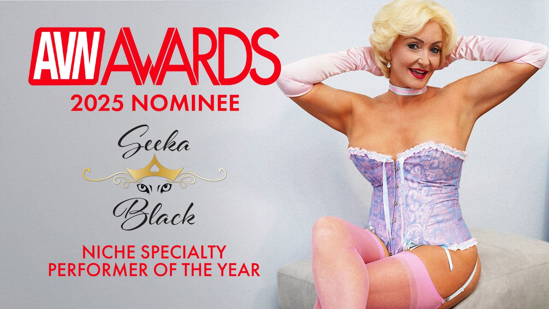 Seeka Black Receives 2025 AVN Award Nomination