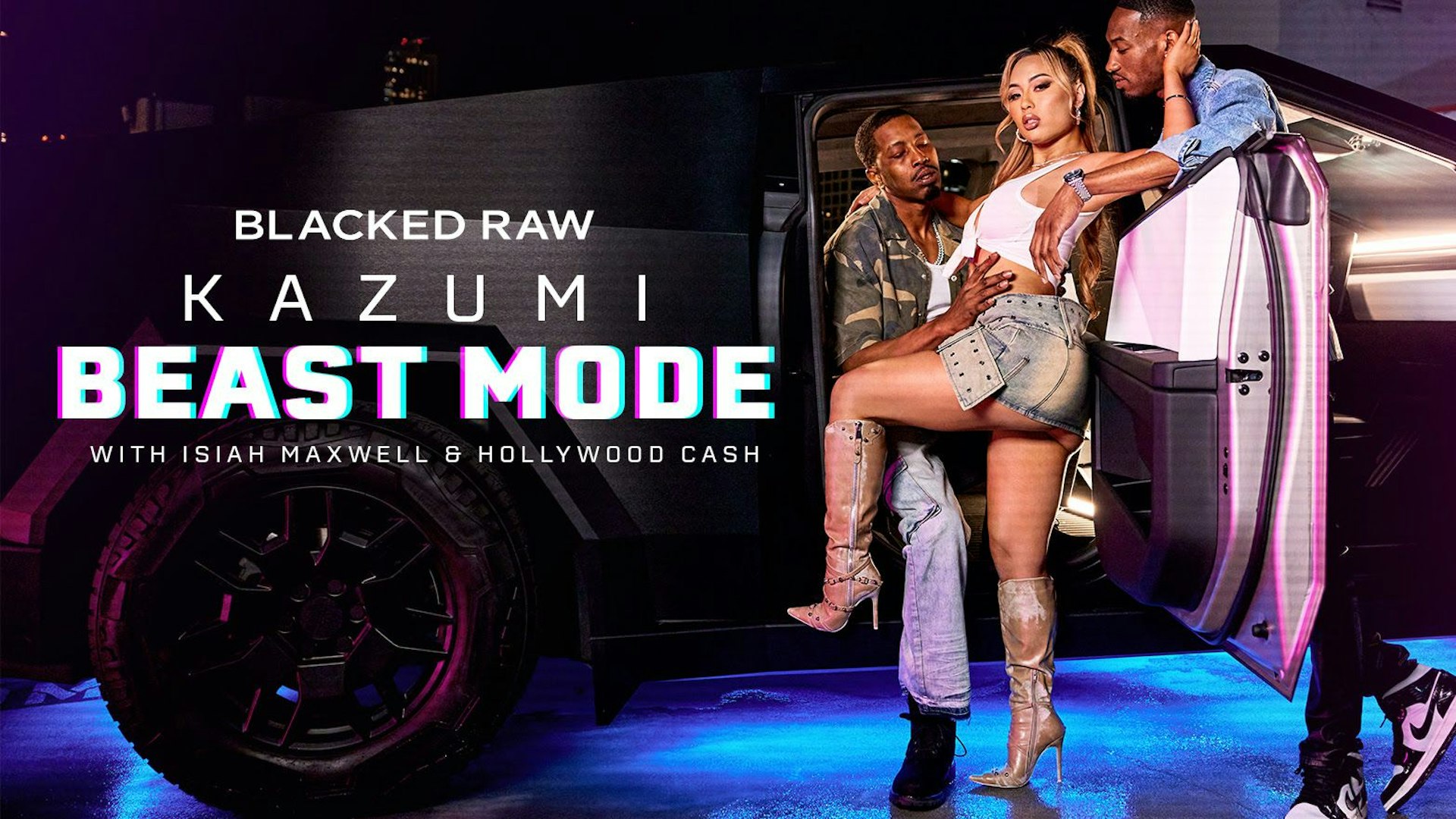 Adult Star Kazumi Debuts Career Firsts In “Beast Mode” on BLACKED RAW