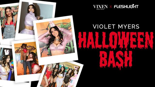 Violet Myers Kicks Off Spooky Season with a Star-Studded Halloween Bash