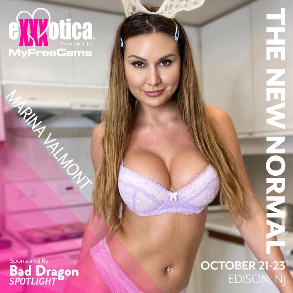 Marina Valmont Headed to Biggest EXXXOTICA of Year & Signing at Bad Dragon Booth Again!