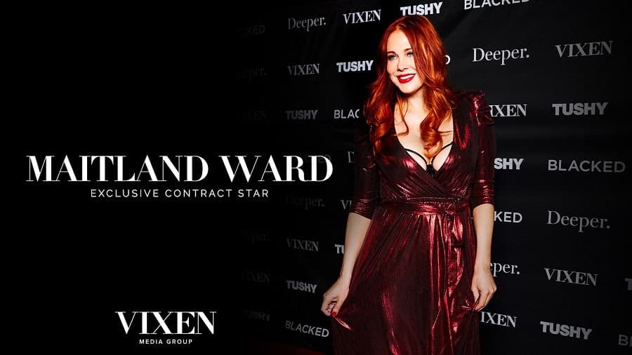 Vixen Media Group Extends Exclusive Contract Through 2025 with Adult Industry Icon Maitland Ward