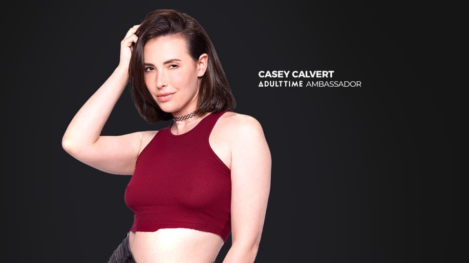 Casey Calvert Joins Adult Time’s Brand Ambassador Program 