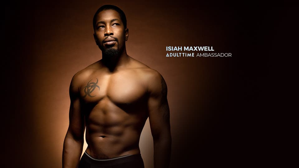 Isiah Maxwell Joins Adult Time’s Brand Ambassador Team 