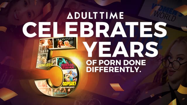 Adult Time Celebrates Five Years of ‘Porn Done Differently’