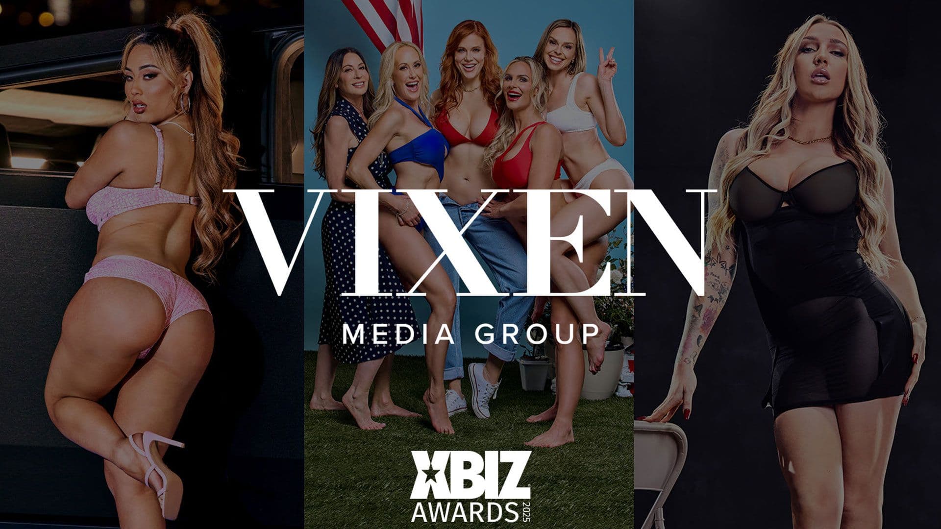 Vixen Media Group Celebrates Multiple Wins at 2025 XBIZ Awards