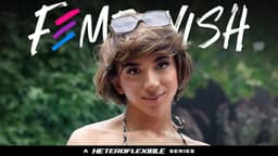 Foxy Alex Turns Up the Heat in Heteroflexible’s Newest Femboyish Scene
