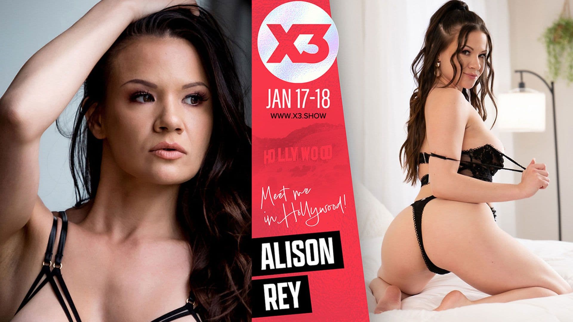 Alison Rey To Speak on XBIZ LA Panel, Greet Fans at X3 Expo
