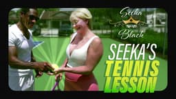 King Cobra Stars In Seeka’s Tennis Lesson