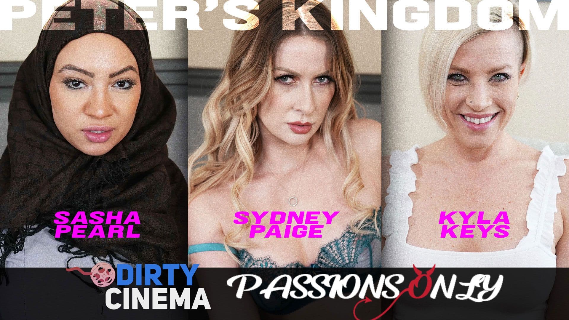 Kyla Keys, Sasha Pearl, and Sydney Paige Star In Passions Only January Releases