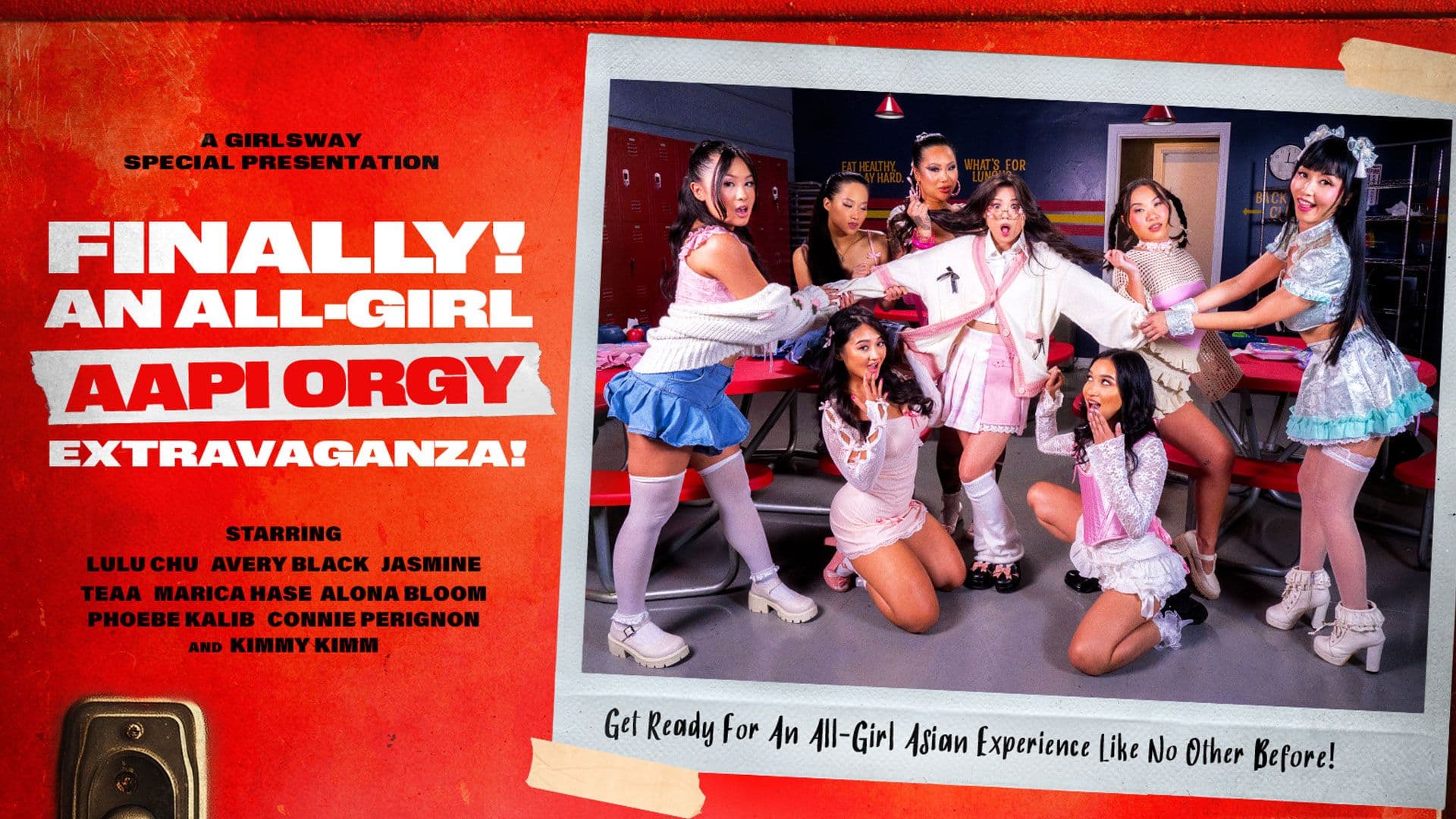 Girlsway Unveils Kimmy Kimm’s Star Showcase, Finally! ... An All-Girl Asian Orgy Extravaganza