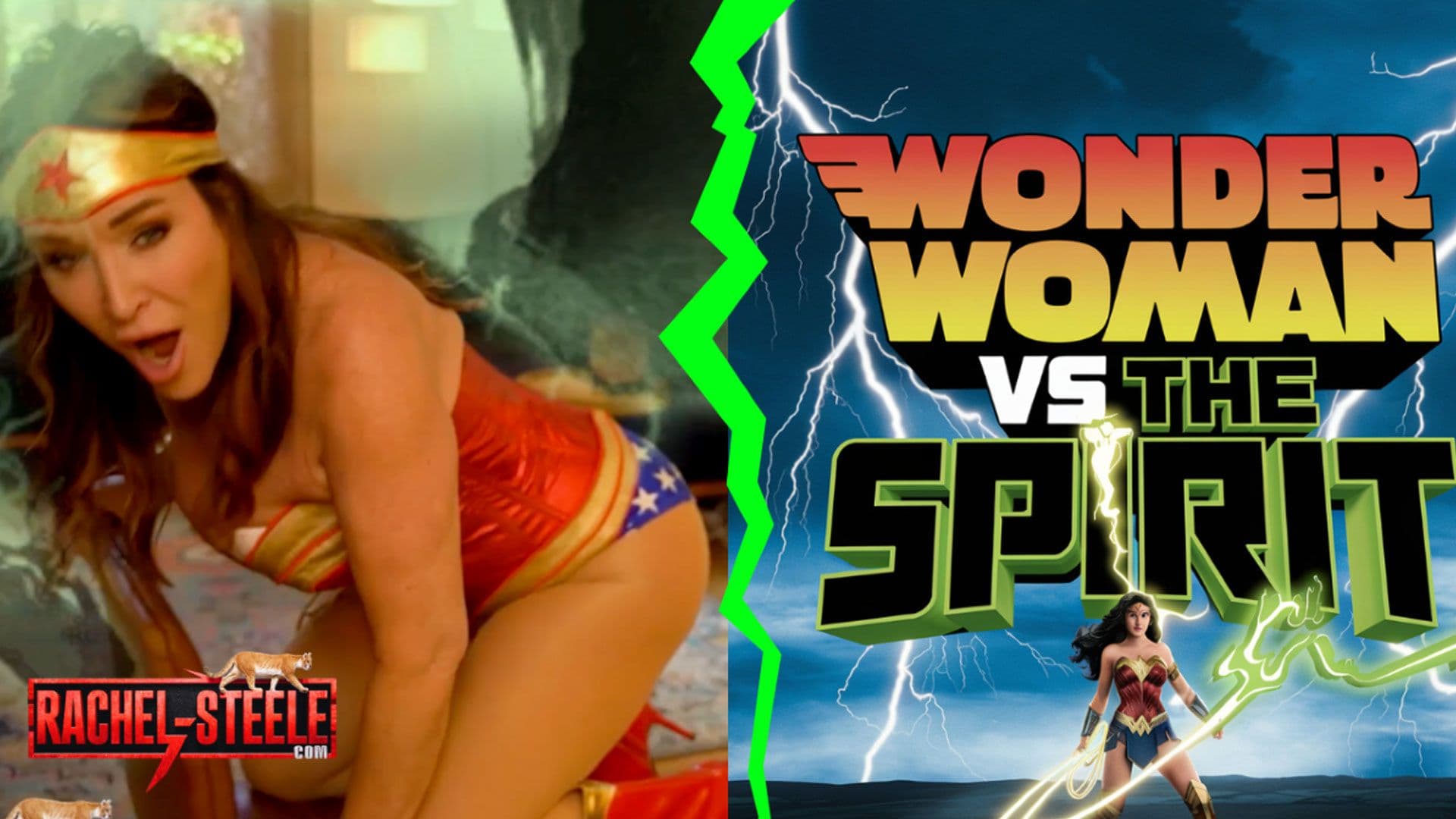 Rachel Steele Battles the Supernatural in Red MILF Productions’ Wonder Woman vs. The Spirit