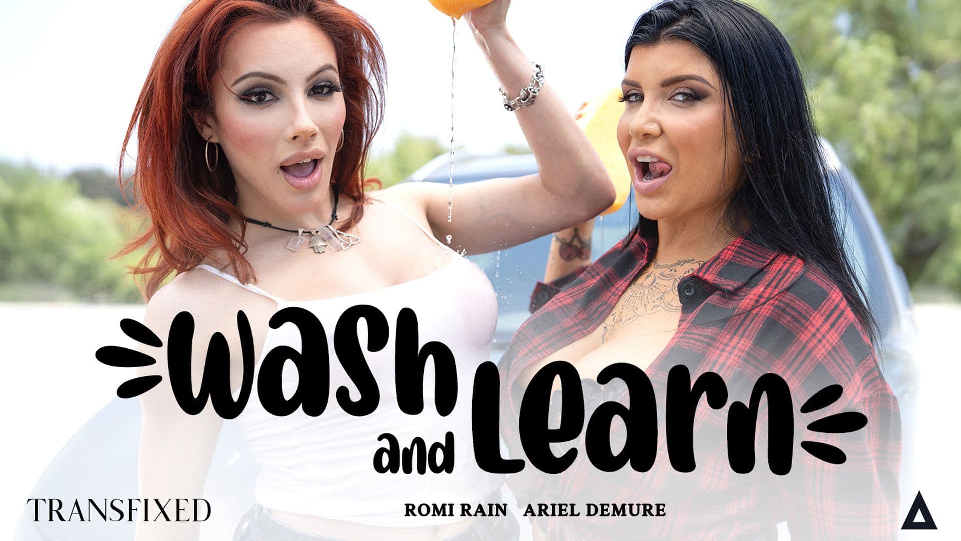 Romi Rain Joins Transfixed in Steamy Debut with Ariel Demure, Wash and Learn